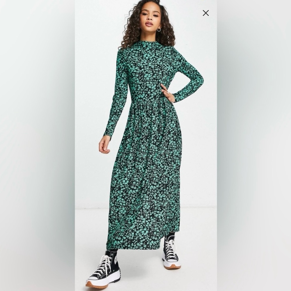 ASOS Floral Maxi Dress, L, NWT